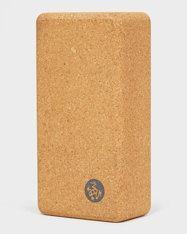 Pailgas kamštinis jogos blokas