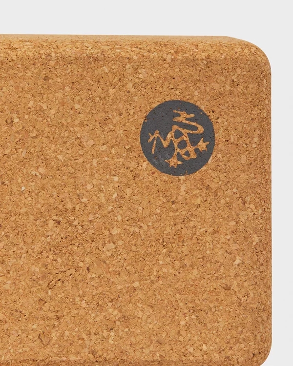 Pailgas kamštinis jogos blokas