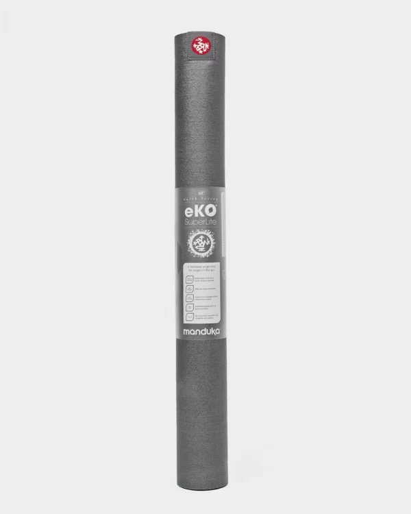 Manduka EKO® Travel Charcoal (Grey) jogos kilimėlis 1.5mm