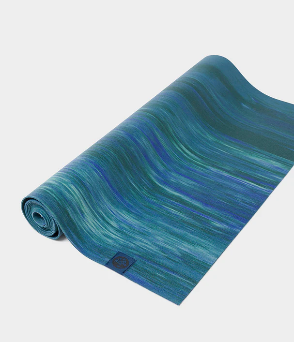 Manduka EKO® Travel Blue Toad Marble jogos kilimėlis 1.5mm